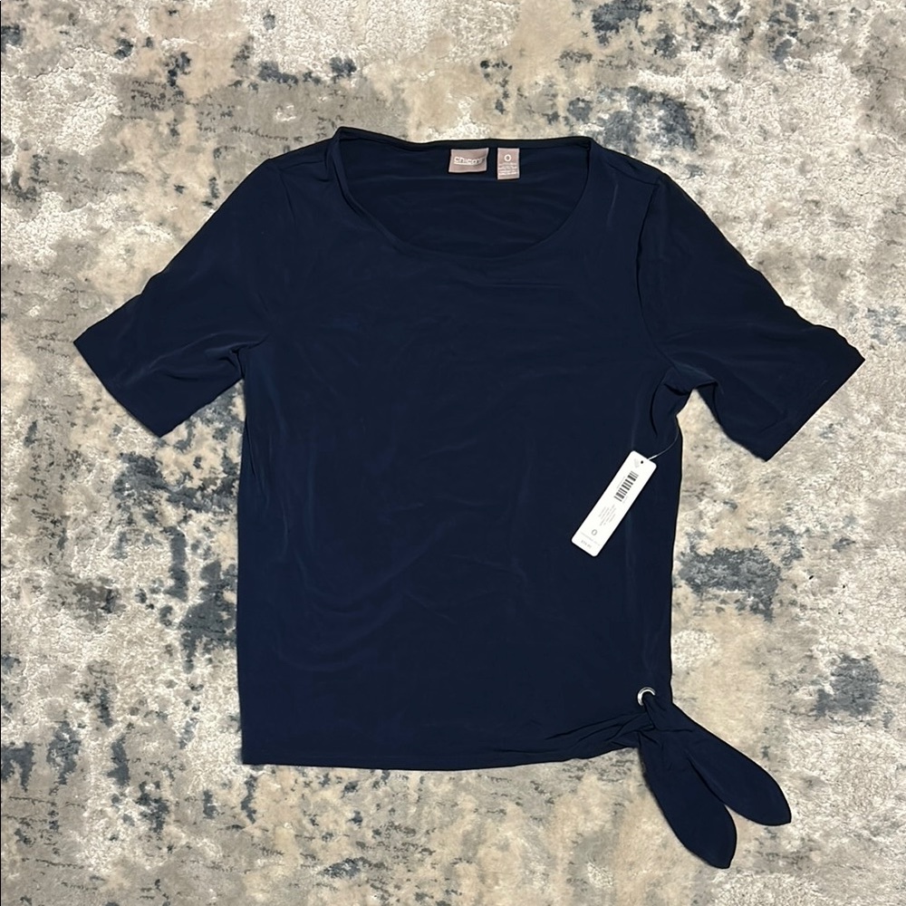 Chico’s Navy Blue Women's Top